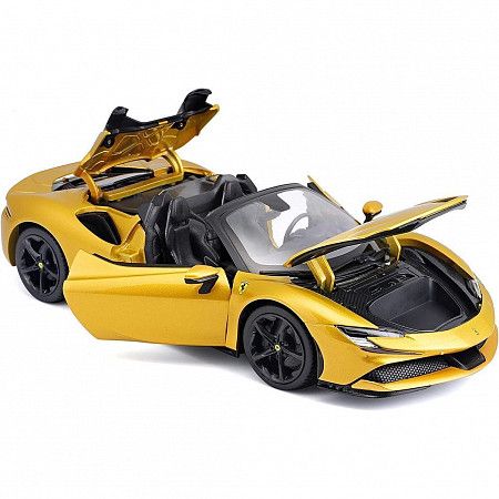 Машинка Bburago 1:18 Ferrari SF90 Spider (18-16016) gold