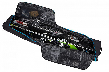 Чехол для 2-х пар горных лыж на колесиках Thule RoundTrip Ski Roller 192cm black (225120)