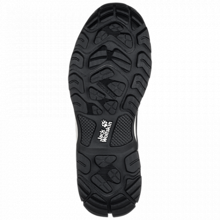 Ботинки мужские Jack Wolfskin Cold Terrain Texapore Mid M black / off-white