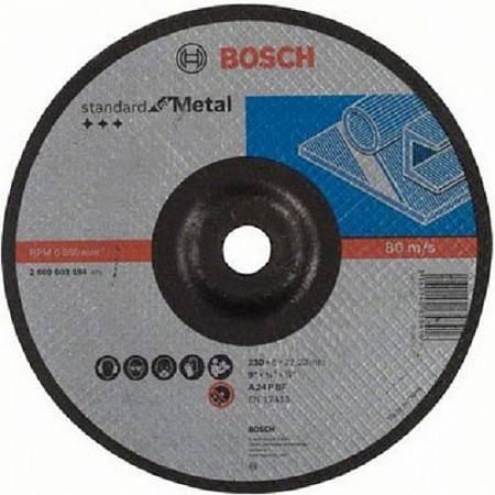 Круг обдирочный Bosch 23x0,6x2,22 см 2608603184