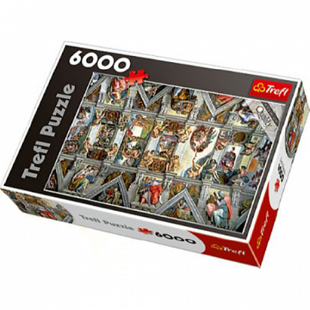 Пазл Сикстинская капелла 65000