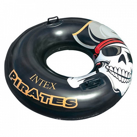Надувной круг с ручками Intex Пират 58268 107см