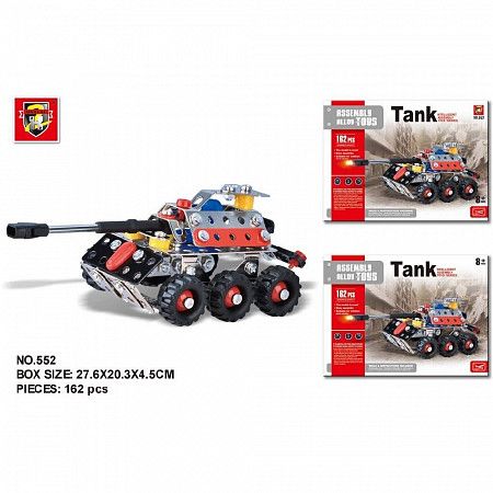 Конструктор UniToys Танк (552)