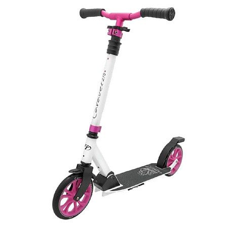 Самокат складной Tech Team Caravel 210 2020 White/Pink