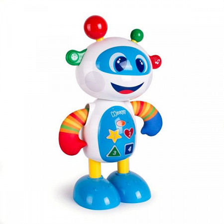 На картинке изображен Игрушка Музыкальная Happy Snail Робот Hoopy 62019 Игрушка Музыкальная Happy Snail Робот Hoopy 62019