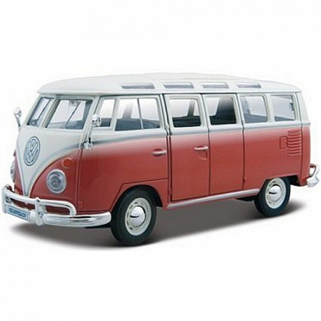 Масштабная модель автомобиля Maisto 1:25 Фольксваген Самба (31956) (в ассортименте)