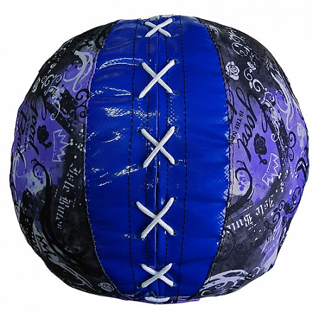Мяч медицинбол Vimpex Sport МБ-5Х26 blue