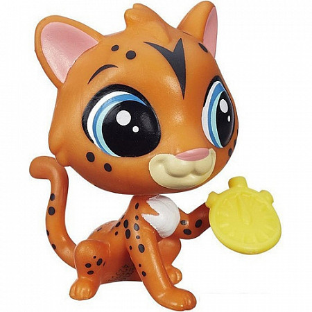На картинке изображен Кукла Littlest Pet Shop Гепард Чэд с часами (B2165 A8229) Кукла Littlest Pet Shop Гепард Чэд с часами (B2165 A8229)