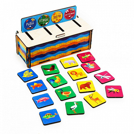 Развивающая игра Мастер игрушек Сортер: Окружающий мир IG0271
