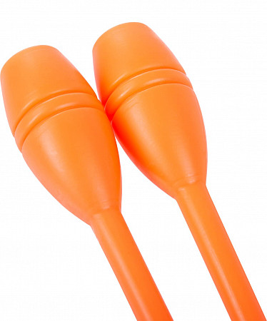 Булавы для художественной гимнастики Amely AC-01 35 см orange