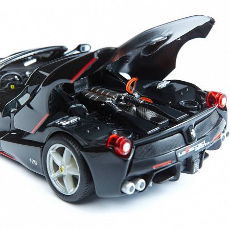 Машинка Bburago 1:24 Ferrari LaFerrari Aperta (18-26022) black