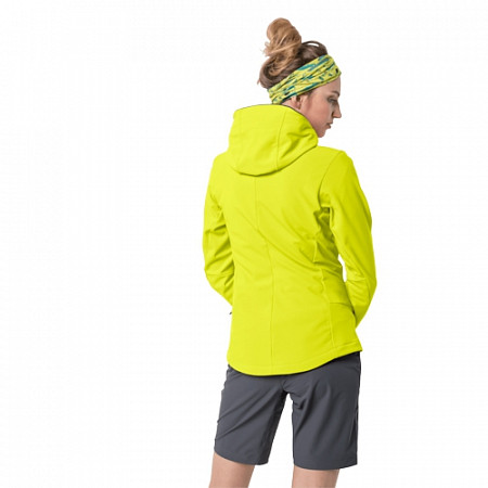 Куртка женская Jack Wolfskin Mountain Tech Softshell W flashing green