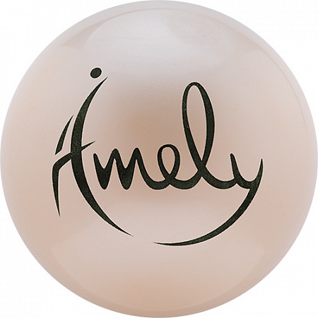 Мяч для художественной Amely AGB-301 19 см beige