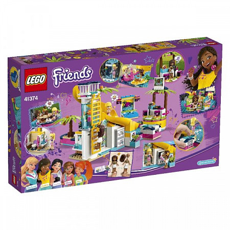 Конструктор LEGO Friends Вечеринка Андреа у бассейна 41374