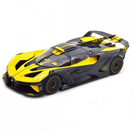 Машинка Bburago 1:18 Bugatti Bolide (18-11047) yellow