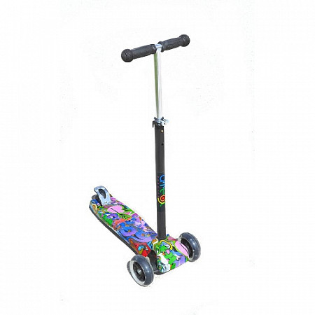 Самокат Ateox Graffiti Maxi M-1C blue/green