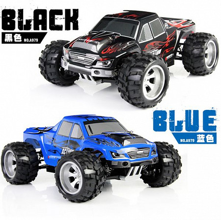 Радиоуправляемая машина WL Toys 1/18 Коллекторная A979