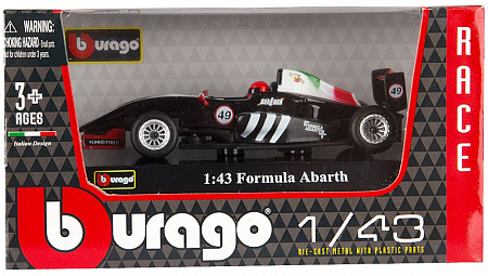 Коллекционная машина Bburago 1:24 Formula Abarth (18-28102)