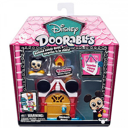 На картинке изображен Мини-набор сюрприз Moose Disney Doorables 2 фигурки 69406 Мини-набор сюрприз Moose Disney Doorables 2 фигурки 69406