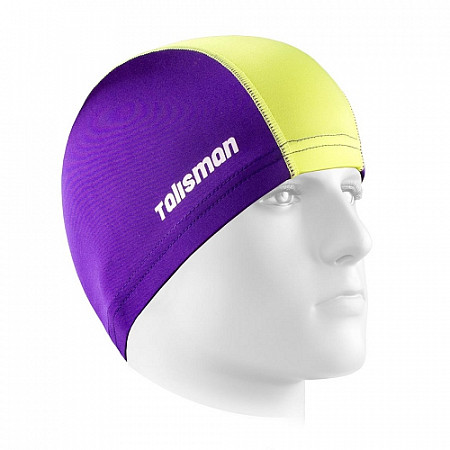 Шапочка для плавания СК (Спортивная коллекция) Д-040 purple/lime