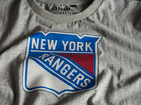 Футболка Atributika&Club NHL New York Rangers 30570 grey