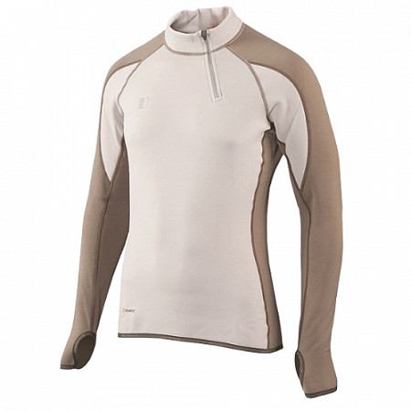 Майка с воротником и полуперчаткой Sivera Сноуи Вп (м) облако/орех