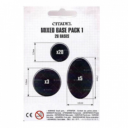 Набор подставок Games Workshop Warhammer Citadel Mixed Base Pack 1 66-19