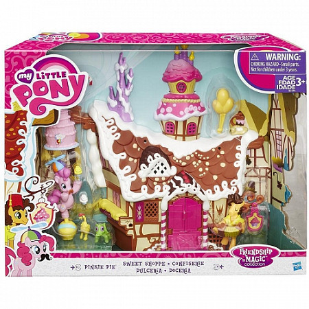 Игровой набор My Little Pony Коллекционный Сахарный дворец пони (B3594)