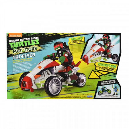 Игрушка Turtles Вездеход-аэроглиссер с фигуркой Рафа серия Mutation 94263