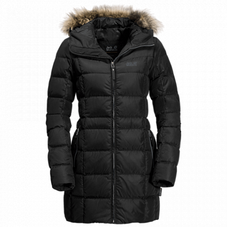 Пальто женское Jack Wolfskin Baffin Island Coat black
