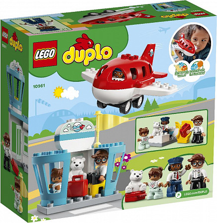 Конструктор LEGO Duplo Самолет и аэропорт 10961