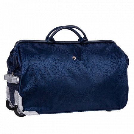 Дорожная сумка на колесах ЦВВ 513 blue