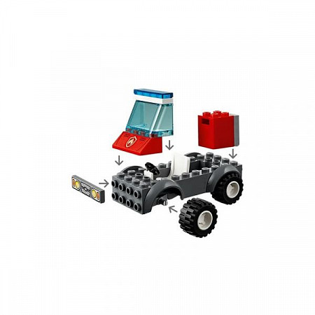 На картинке изображен Конструктор LEGO City Пожар на пикнике 60212 Конструктор LEGO City Пожар на пикнике 60212