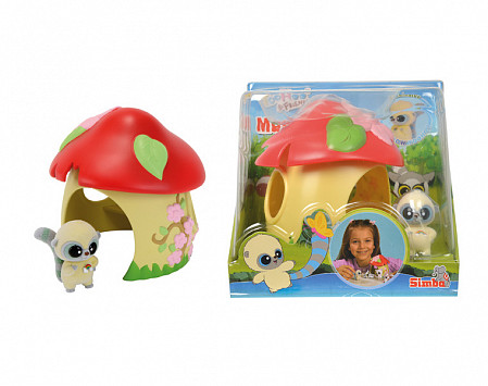 Домик-грибок Simba с фигуркой YooHoo & Friends Mushroom House (105955307)