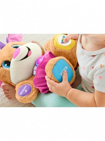 На картинке изображен Игрушка интерактивная Fisher Price Сестричка ученого щенка FPP81 Игрушка интерактивная Fisher Price Сестричка ученого щенка FPP81