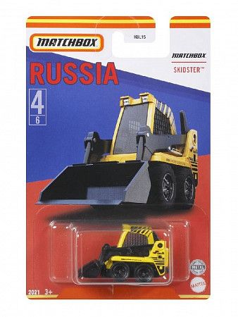 Машинка Matchbox Russia Skidster 4/6 (HBL15 HBL19)