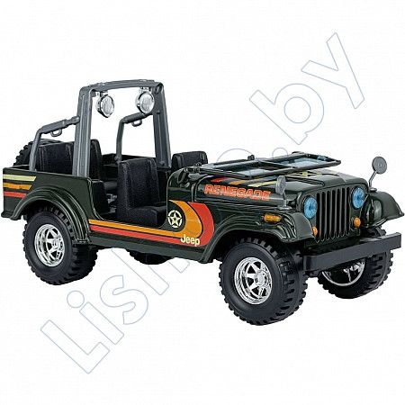 Машинка Bburago 1:24 Jeep Wrangler (18-22033) khaki
