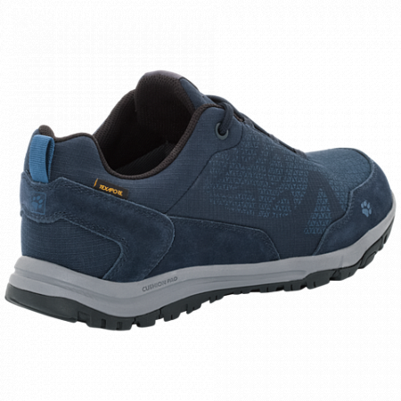 На картинке изображен Полуботинки мужские Jack Wolfskin Activate Xt Texapore Low M night blue Полуботинки мужские Jack Wolfskin Activate Xt Texapore Low M night blue