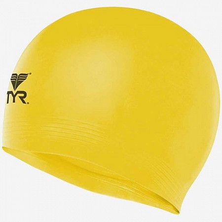 Шапочка для плавания TYR Latex Swim Cap латекс LCL/820 yellow