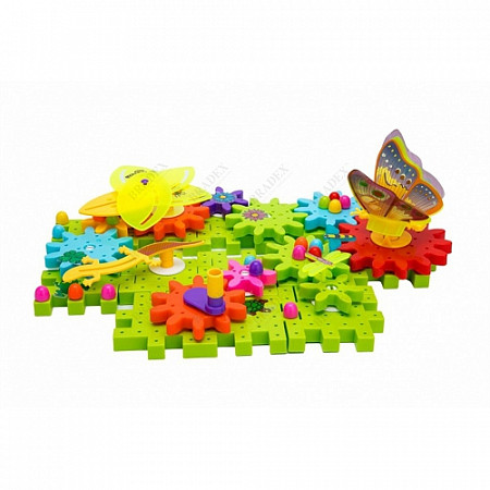 На картинке изображен Конструктор на приводном механизме Bradex "Удивительный сад" DE 0309 Конструктор на приводном механизме Bradex "Удивительный сад" DE 0309