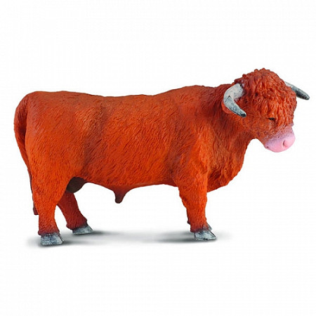 На картинке изображен Игрушка Collecta Бык высокогорный 88231 Игрушка Collecta Бык высокогорный 88231