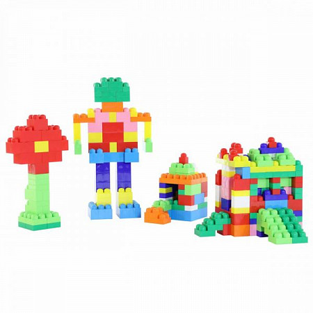 Конструктор Полесье Великан 342 элемента в мешке 7741