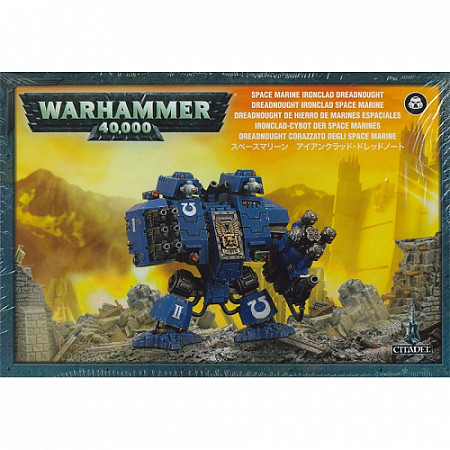На картинке изображен Фигурка Games Workshop Warhammer: Space Marine Ironclad Dreadnought 48-46 Фигурка Games Workshop Warhammer: Space Marine Ironclad Dreadnought 48-46