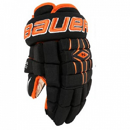Перчатки хоккейные Bauer Nexus 1000 Sr Black/Orange