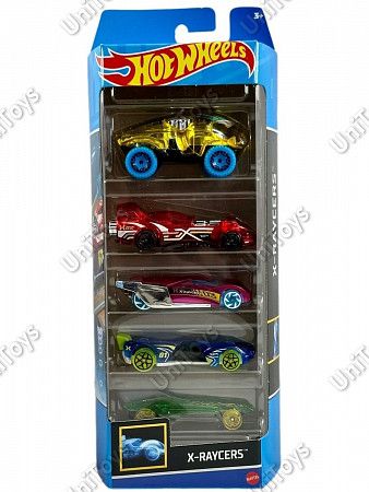 Набор машинок Hot Wheels X-Raycers 5 шт. (1806 HLY64)