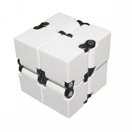 Фиджет кубик Hyq "Infinity Cube"(белый) CQS010