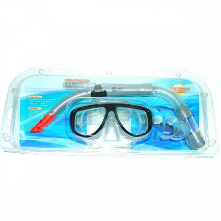 Набор для плавания Zez Sport M2011P/SN131P Grey