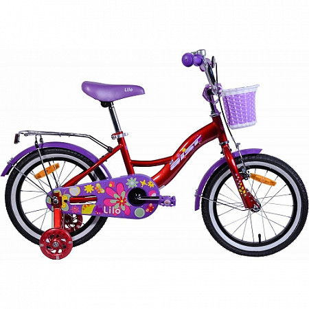 Велосипед Aist Lilo 18" (2019) Red/Purple