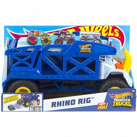 Монстро-транспортер Hot Wheels Monster Trucks Носорог (HFB13)
