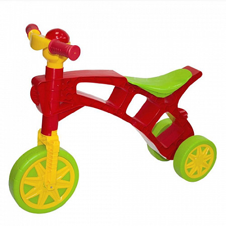 Беговел RT Ролоцикл с клаксоном red